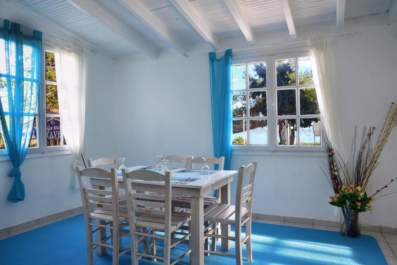 Villa Spiaggia Bianca Dafnila ภายนอก รูปภาพ